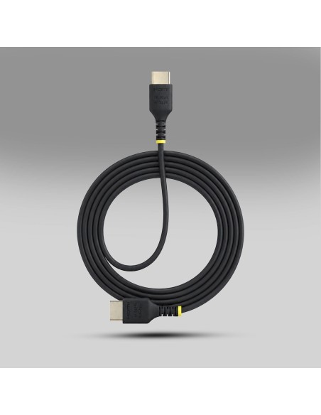 StarTech.com Cavo HDMI 2.1 Ultra High Speed Slim Certificato 1m, 8K 60Hz   4K 120Hz, con HDR10+   eARC, 48Gbps, Cavo HDMI 8K