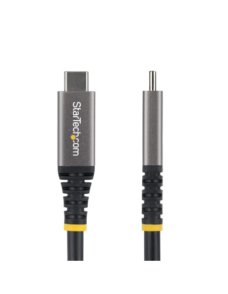StarTech.com Cavo USB4 da 3m, Cavo USB-C Certificato USB-IF, 20 Gbps, PD 60W, DP 2.1 4K 120Hz, Cavetto Tipo-C con guaina in