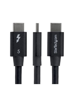StarTech.com Cavo Thunderbolt 5 ad angolo retto da 80 cm, 80 Gbps (fino a 120 Gbps), PD 240 W, 8K 60Hz, Cavo Thunderbolt 2