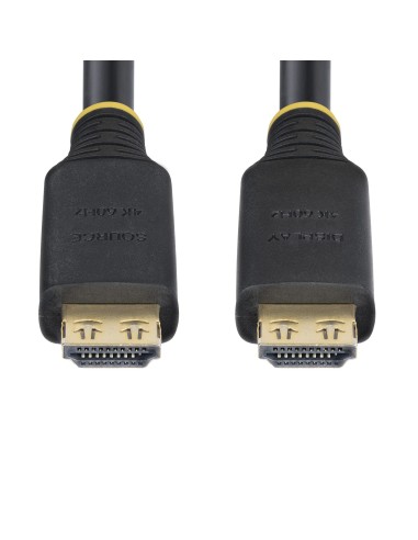 StarTech.com Cavo HDMI attivo ad alta velocità da 15 m con connettori a presa salda, 4K 60 Hz 1440p 144 Hz, HDR10 HDCP 2.2 ARC,