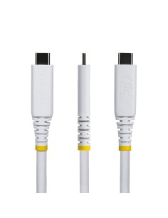 StarTech.com Cavo USB4 da 50cm, 40 Gbps, Cavo USB-C certificato USB-IF, 240W PD, 8K 60Hz   4K 240 Hz DP2.1 DP40, Rivestimento 2