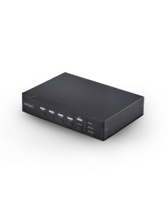 StarTech.com KVM DisplayPort a 4 Porte con Mouse Roaming e Multi-View   Picture-in-Picture, 4K 60Hz, Hub USB 3.0 5Gbps,