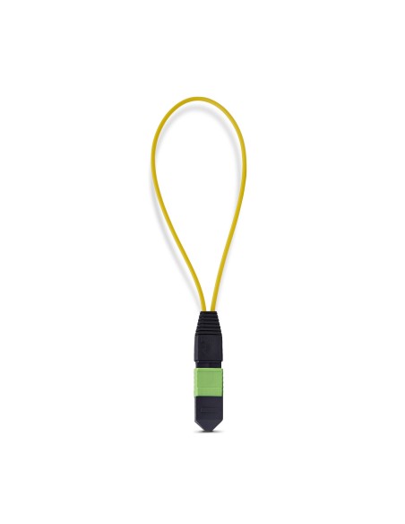 StarTech.com Modulo Loopback MPO Monomodale 9 125 MPO-12 Maschio, Adattatore Loopback in Fibra Ottica MPO MTP-APC, Tester