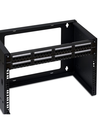 StarTech.com Pannello Patch Cat6 da 48 porte 2U montabile su rack, RJ45, UTP, 110 Punch-Down, Patch Panel  Pannelllo di rete