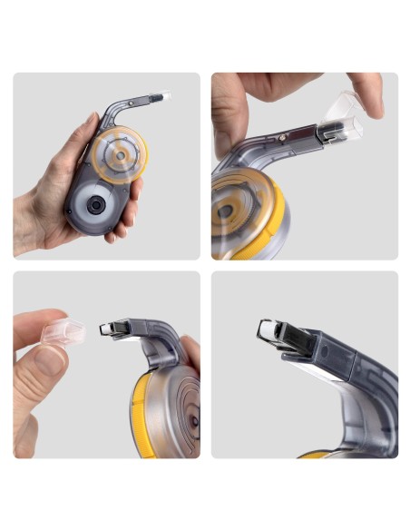 StarTech.com Penna per pulizia Fibra Ottica MPO, Cleaner per Connettori e Porte MPO   MTP-16, Dispositivo di Pulizia per
