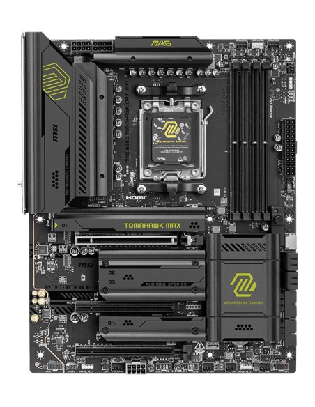 MSI MAG B850 TOMAHAWK MAX WIFI scheda madre AMD B850 Socket AM5 ATX