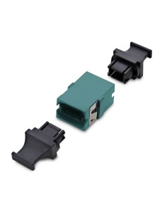 StarTech.com Accoppiatore MPO MTP per Fibra Ottica Single Mode Multimode, Configurazione Key Up–Key Down, Accoppiatore MPO MTP 2