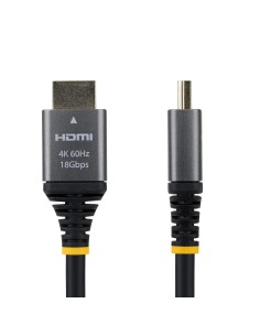 StarTech.com Cavo HDMI High Speed Premium Certificato da 1,5 m, HDMI 2.0, 4K 60Hz   1440p 144Hz, con HDR10 e ARC, Larghezza di 2