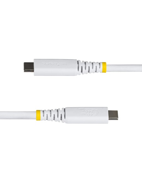 StarTech.com Cavo USB4 da 1m, 40 Gbps, Cavo USB-C certificato USB-IF, 240W PD, 8K 60Hz   4K 240 Hz DP2.1 DP40, Rivestimento in