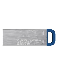 Kingston Technology DataTraveler 128GB ® Kyson 220 MB s USB 3.2 Gen 1 in metallo 2