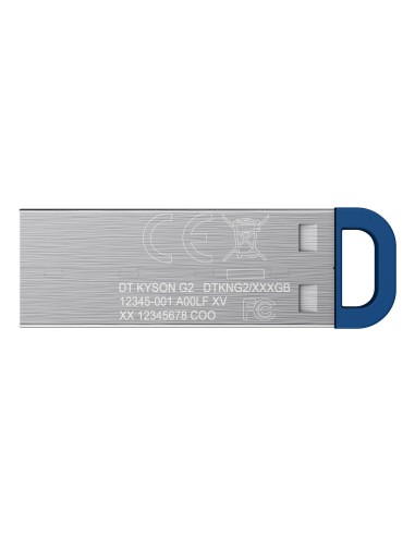 Kingston Technology DataTraveler 128GB ® Kyson 220 MB s USB 3.2 Gen 1 in metallo