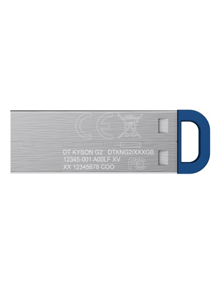 Kingston Technology DataTraveler 128GB ® Kyson 220 MB s USB 3.2 Gen 1 in metallo