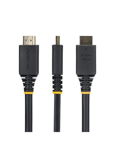 StarTech.com Cavo HDMI da Pannello 1 m, Prolunga High Speed, 4K 60Hz 1440p 144Hz, Adattatore Maschio Femmina da Pannello