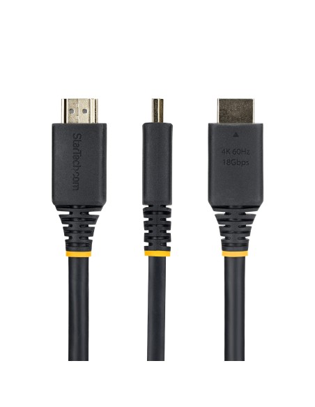 StarTech.com Cavo HDMI da Pannello 1 m, Prolunga High Speed, 4K 60Hz 1440p 144Hz, Adattatore Maschio Femmina da Pannello