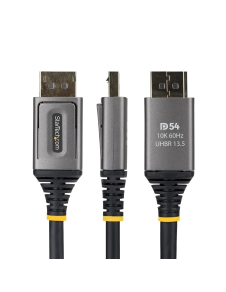 StarTech.com Cavo DisplayPort 2.1 da 50 cm certificato VESA DP54, 8K 60Hz non compresso, 8K 144Hz   4K 240Hz con DSC 1.2a, cavo