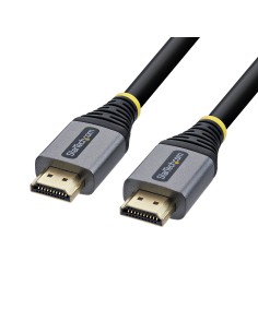 StarTech.com Cavo HDMI High Speed Premium Certificato da 7,6m, 4K 60Hz 1440p 144Hz, Cavo HDMI 2.0 per TV Monitor con Guaina TPE