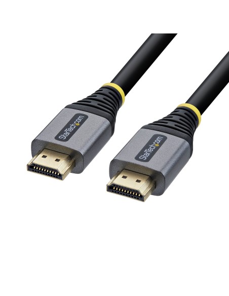 StarTech.com Cavo HDMI High Speed Premium Certificato da 7,6m, 4K 60Hz 1440p 144Hz, Cavo HDMI 2.0 per TV Monitor con Guaina TPE