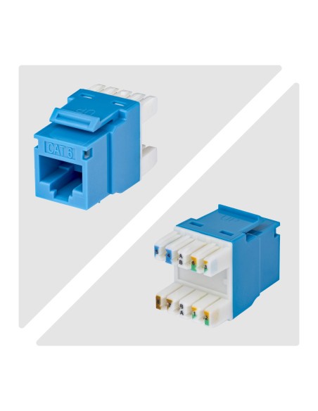 StarTech.com C6KEY110180BL24PK modulo Keystone