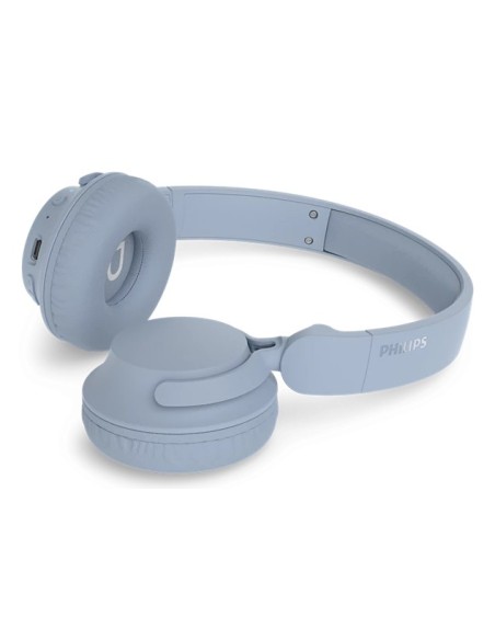 Philips TAH4000LB 00 cuffia e auricolare Wireless A Padiglione Musica e Chiamate USB tipo-C Bluetooth Azzurro