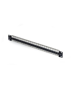 StarTech.com Patch Panel Vuoto a 48 porte 1U, Pannello Patch per Connettori Keystone RJ45 STP Cat6, Montaggio in Armadio Rack