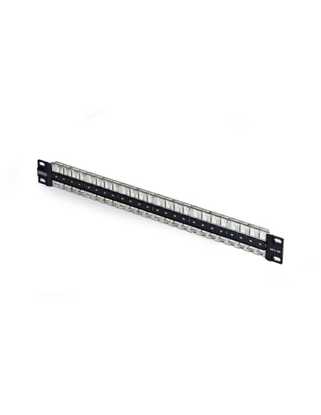 StarTech.com Patch Panel Vuoto a 48 porte 1U, Pannello Patch per Connettori Keystone RJ45 STP Cat6, Montaggio in Armadio Rack