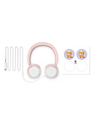 Philips TAK2000PK 00 cuffia e auricolare Cablato A Padiglione Chiamata Musica TV Rosa