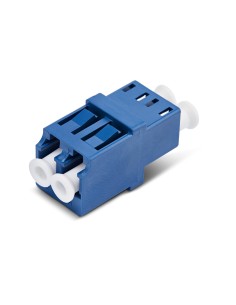 StarTech.com Accoppiatore Duplex LC-LC, Adattatore per Fibra Ottica Monomodale con Terminazione LC, Giunto Duplex LC UPC per