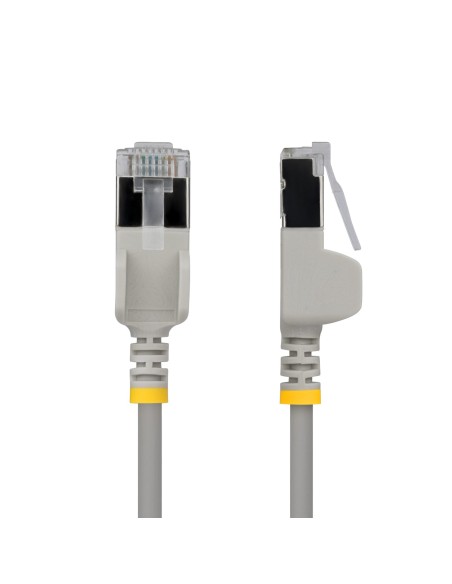 StarTech.com N6APATSTP34GRS1M cavo di rete Grigio 1 m Cat6a U FTP (STP) Rotondo