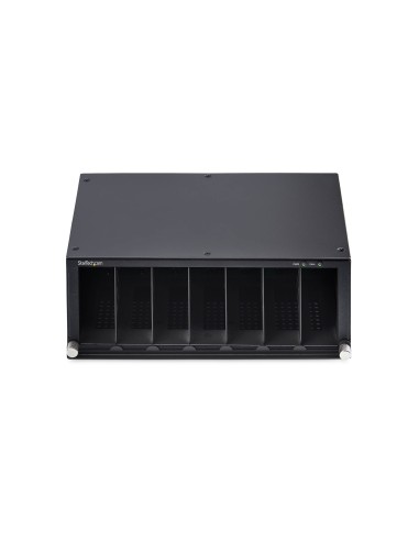 StarTech.com Chassis a 7 Slot Non Gestito per Media Converter MCM, Isolamento Elettrico Totale, Raffreddamento Attivo,