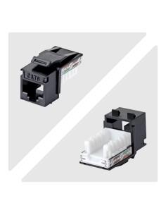 StarTech.com Connettore Keystone RJ45 Cat6 UTP, Confezione da 24 Prese Ethernet per Scatola a Muro, Terminazione 110 Punch Down 2