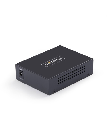 StarTech.com Media Converter Fibra 10GbE Multi-Gigabit Open SFP+, Standalone, Ethernet RJ45 a SFP+ 10GBASE-X,