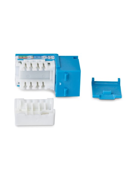 StarTech.com Connettore Keystone RJ45 Cat6 UTP, Confezione da 24 Prese Ethernet per Scatola a Muro, Terminazione 110 Punch Down