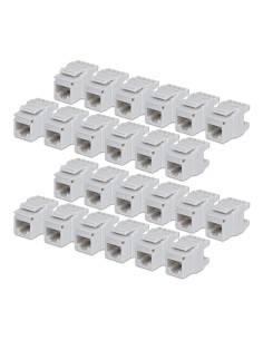 StarTech.com Connettore Keystone RJ45 Cat6 UTP, Confezione da 24 Prese Ethernet per Scatola a Muro, Terminazione 110 Punch Down