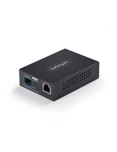 StarTech.com Media Converter Fibra 10GbE Open SFP+, Standalone, Ethernet RJ45 a SFP+ 10GBASE-X, Monomodale Multimodale, Jumbo