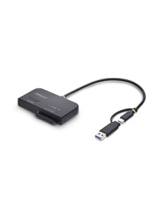 StarTech.com Adattatore da USB-C   USB-A a M.2 NVMe e SATA da 2,5"   3,5", 10 Gbps, Lettore per SSD Esterno, Senza Attrezzi,