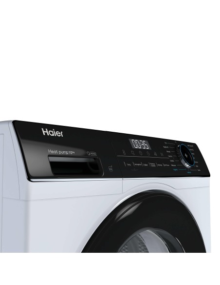 Haier I-Pro Series 3 I-Pro Serie 3, Asciugatrice 10 KG, Classe D, Bianco, Inverter, Wi-Fi, Hygienic, HD100-D939E-IT
