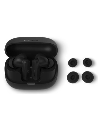 Philips TAT3000BK 00 cuffia e auricolare True Wireless Stereo (TWS) In-ear Musica e Chiamate USB tipo-C Bluetooth Nero