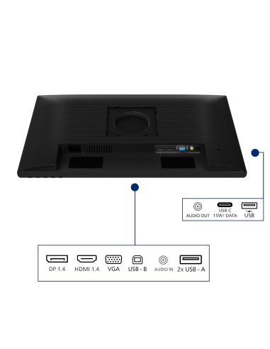 Philips Serie 3000 24B2N3200A 00 Monitor PC 60,5 cm (23.8") 1920 x 1080 Pixel Full HD LED Nero
