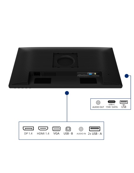 Philips Serie 3000 24B2N3200A 00 Monitor PC 60,5 cm (23.8") 1920 x 1080 Pixel Full HD LED Nero