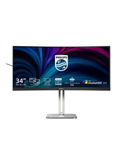 Philips Serie 5000 34B2U5900C 00 Monitor PC 86,4 cm (34") 5120 x 2160 Pixel WUHD LCD Grigio