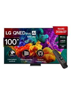 LG QNED evo AI MiniLED 100'' Serie QNED87B 100QNED87B6, 4K, Dolby Vision, Processore α8 Gen3, VRR 144Hz, SMART TV 2026