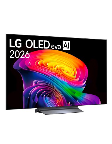LG OLED evo AI 55'' Serie C6 OLED55C65LA, 4K, Brightness Booster, Processore α11 Gen3, VRR 165Hz,G-Sync, SMART TV 2026