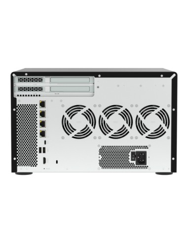 QNAP TVS-H1277AX NAS Tower AMD Ryzen™ 5 16 GB DDR5 QNAP QTS Nero