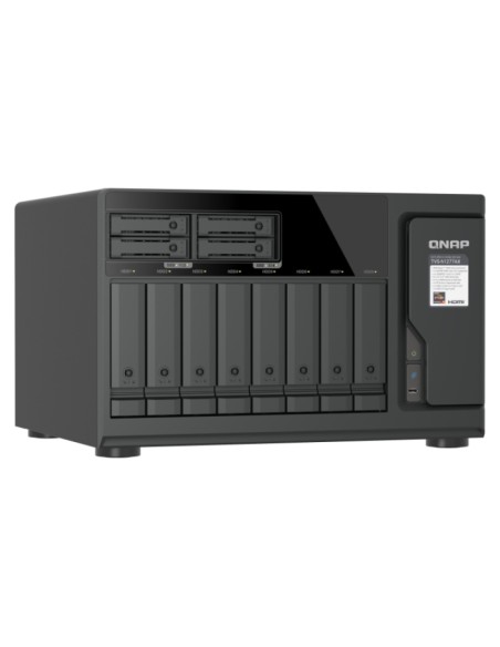QNAP TVS-H1277AX NAS Tower AMD Ryzen™ 5 16 GB DDR5 QNAP QTS Nero