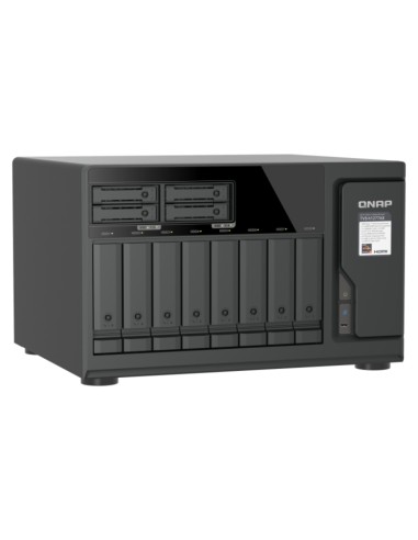 QNAP TVS-H1277AX NAS Tower AMD Ryzen™ 5 16 GB DDR5 QNAP QTS Nero