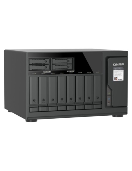 QNAP TVS-H1277AX NAS Tower AMD Ryzen™ 5 16 GB DDR5 QNAP QTS Nero