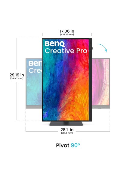 BenQ PV3250U Monitor PC 80 cm (31.5") 3840 x 2160 Pixel 4K Ultra HD LED Nero