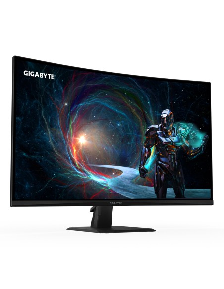 GIGABYTE GS32QCA 31,5" Monitor Gaming Curvo QHD - 2560 x 1440, 180Hz, 1ms, 250 cd m², FreeSync, HDR Ready, HDMI 2.0,