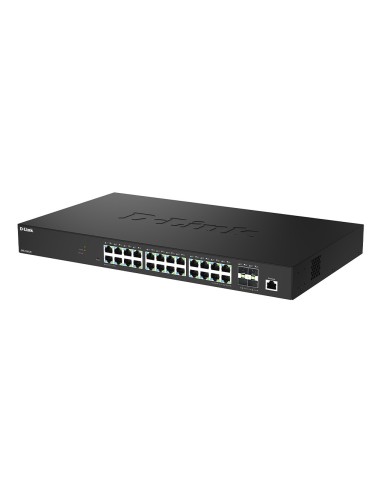 D-Link DMS-1250-28 E switch di rete Gestito L2 2.5G Ethernet (100 1000 2500) Nero