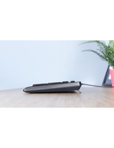 Trust TK-150 tastiera Ufficio USB QWERTZ Tedesco Nero